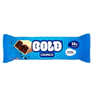 Bold Crunch Bar - Unidade 50g - Bold - Cookies e Cream