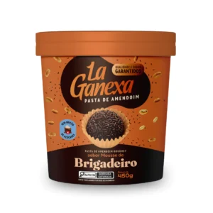 Pasta de Amendoim La Ganexa - 450g - La Ganexa - Mousse de Brigadeiro