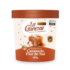 Pasta de Amendoim La Ganexa - 450g - La Ganexa - Caramelo e Flor de Sal