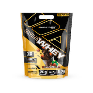 Gold Whey Concentrado - 900g - Adaptogen - Chocotella