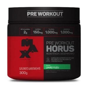 Pré Treino Hórus - 300g - Max Titanium - Amora