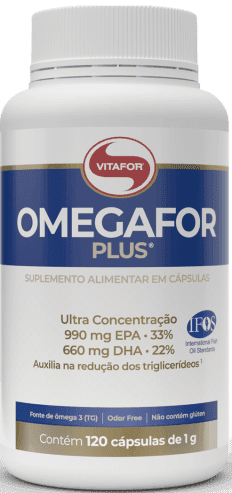 Ômega 3 For Plus - 120 Cápsulas - Vitafor