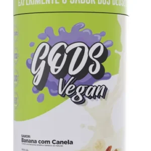 Whey Vegano Gods - 450G - Canibal - Banana com Canela