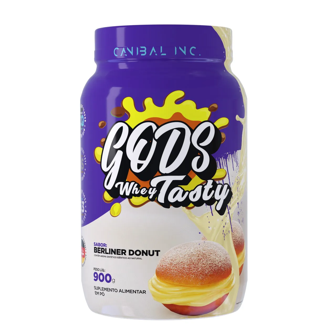 Whey Gods Tasty - 900g - Canibal - Imagem 6