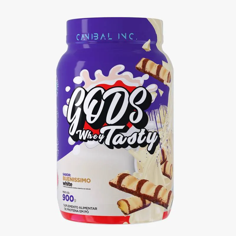 Whey Gods Tasty - 900g - Canibal - Imagem 7