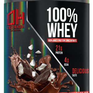 Whey Concentrado Gourmet - 900g - Doctor House - Chocolate com Coco