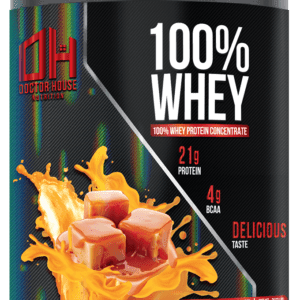 Whey Concentrado Gourmet - 900g - Doctor House - Doce de Leite