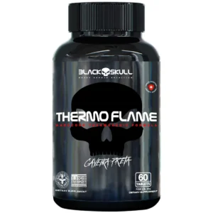 Termogênico Thermo Flame - 60 Tabletes - Black Skull