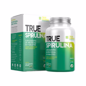 Spirulina 600mg - 120 Cápsulas - True
