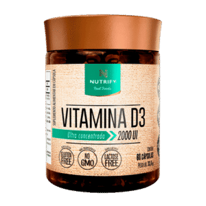 Vitamina D3 - 60 Cápsulas - Nutrify