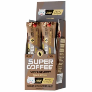 Supercoffee - Sachê To Go - Caffeine Army - Língua de Gato