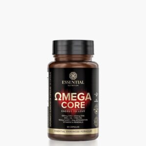 Ômega 3 Core - 60 Cápsulas - Ômega-3 + Astaxantina + CoQ10 - Essential