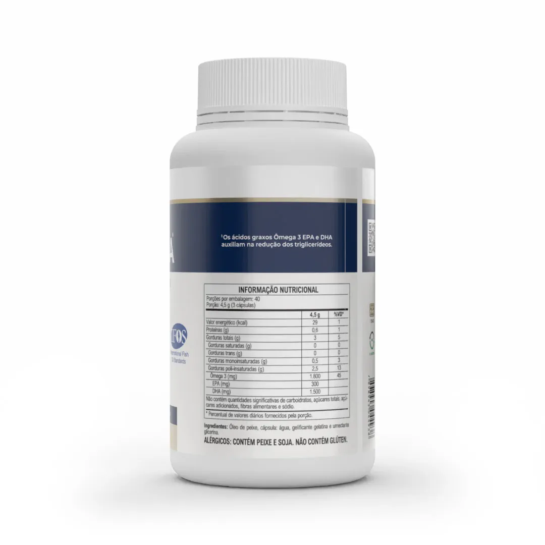 MEGA DHA®: Ômega 3 120 Cápsulas - Imagem 3
