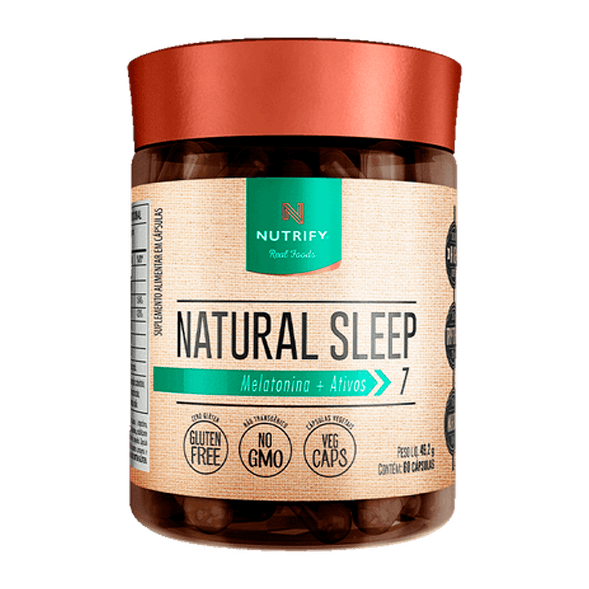 NATURAL SLEEP - 60 CAPSULAS - NUTRIFY