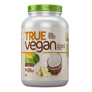 TRUE VEGAN- WHEY VEGANO TRUE SOURCE 837g - Chocolate branco com coco