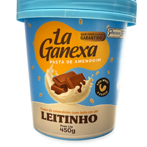 PASTA DE AMENDOIM LA GANEXA 450g - LEITINHO