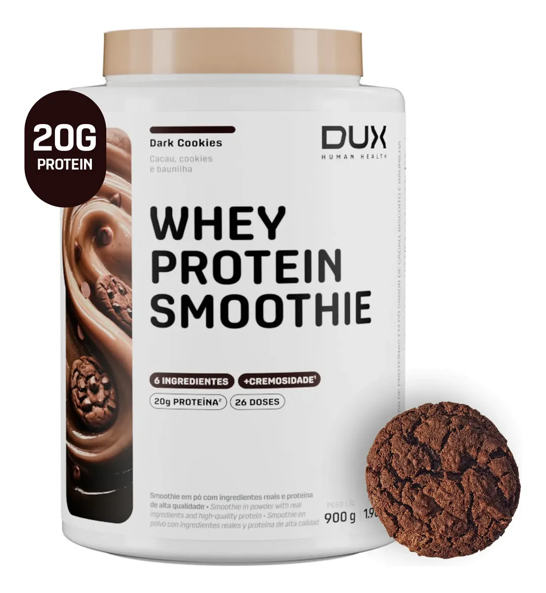 WHEY PROTEIN SMOOTHIE DUX 900G