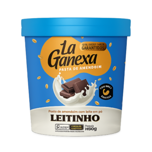 PASTA DE AMENDOIM LA GANEXA 450g - LEITINHO