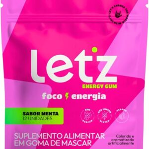CHICLETE ENERGÉTICO LETZ GUM