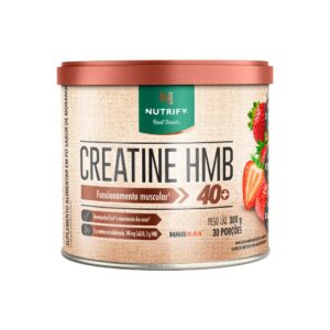 CREATINE HMB MORANGO NUTRIFY 300G