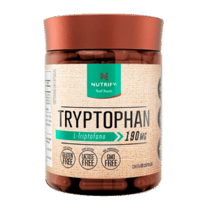 TRIPTOFANO 190MG 60 CÁPS NUTRIFY