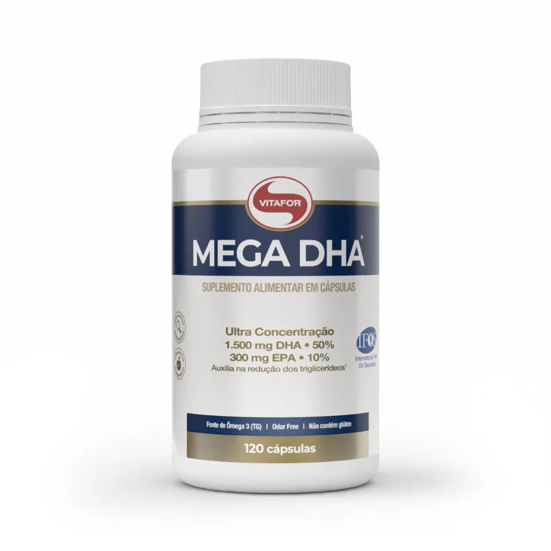 OMEGA 3 MEGA DHA VITAFOR 120 CAPS