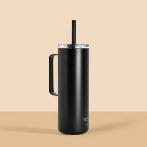 COPO TERMICO SLIM CUP 600ML - PRETO PACCO