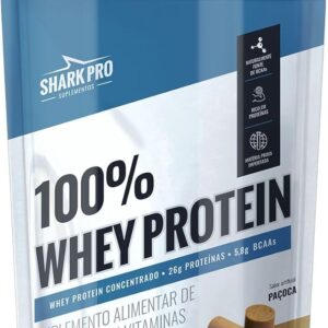 100% WHEY REFIL 900G SHARK PRO - PAÇOCA