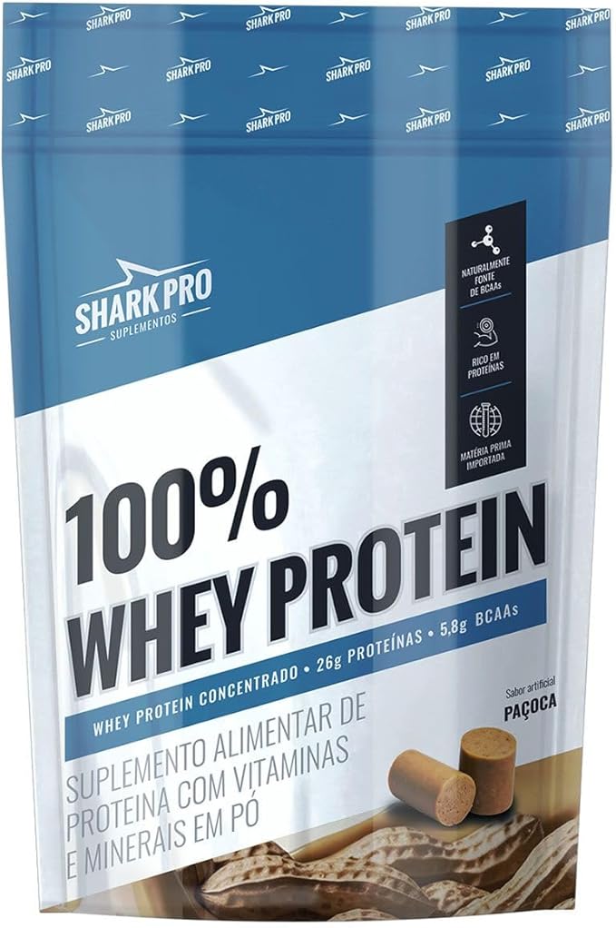 100% WHEY REFIL 900G SHARK PRO