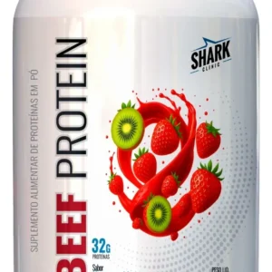 WHEY BEEF PROTEIN SHARK PRO 900G - MORANGO C MARACUJA