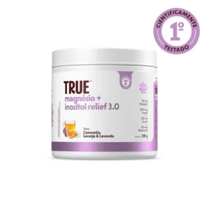 MAGNESIO INOSITOL RELIEF 3.0 TRUE - CAMOMILA LARANJA E LAVANDA