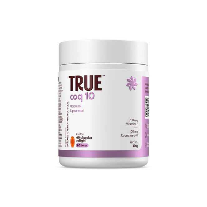 TRUE COQ10 UBIQUINOL LIPOSSOMAL C/ 60 CAPS