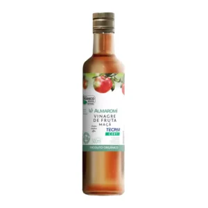 VINAGRE DE FRUTA MACA ALMAROMI ORGANICO 12X500ML VIDRO