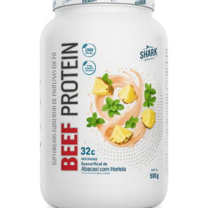 WHEY BEEF PROTEIN SHARK PRO 900G - ABACAXI C HORTELA