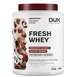 FRESH WHEY 900G DUX - CHOCOLATE E AVELÃ