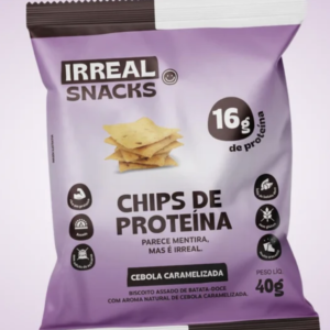 SNACK PROTEICO 40G - CEBOLA CARAMELIZADA