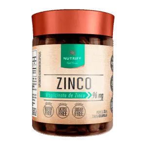 Zinco - 60 Cápsulas - Nutrify