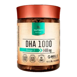 DHA 1000 NUTRIFY 60 CÁPSULAS 1400mg