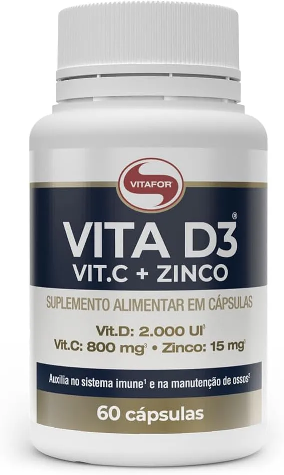 VITA D3 VITAFOR 60 CÁPSULAS