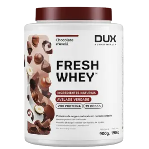 FRESH WHEY 900G DUX - CHOCOLATE E AVELÃ